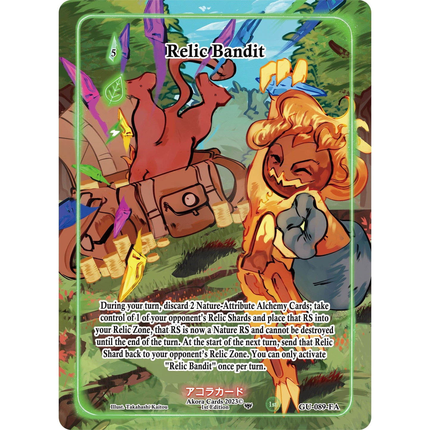 Image for Relic Bandit (Full Art) (GU-089-FA) (GU1E) - Akora TCG
