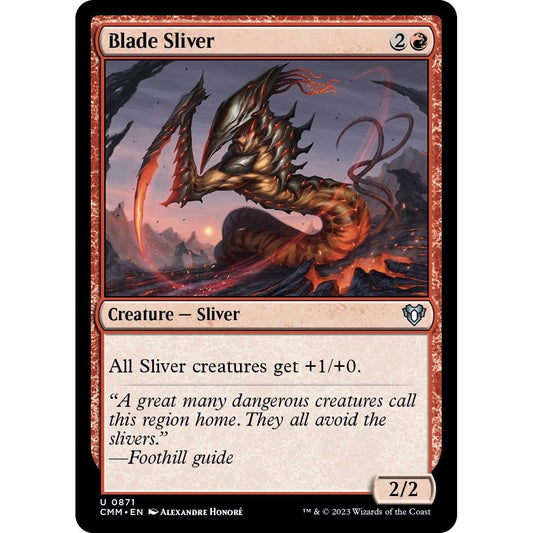 Image for Blade Sliver (871) (CMM) - Magic: The Gathering