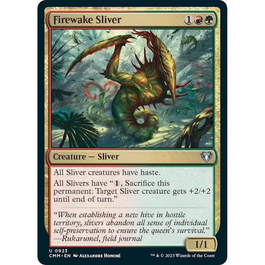 Image for Firewake Sliver (923) (CMM) - Magic: The Gathering
