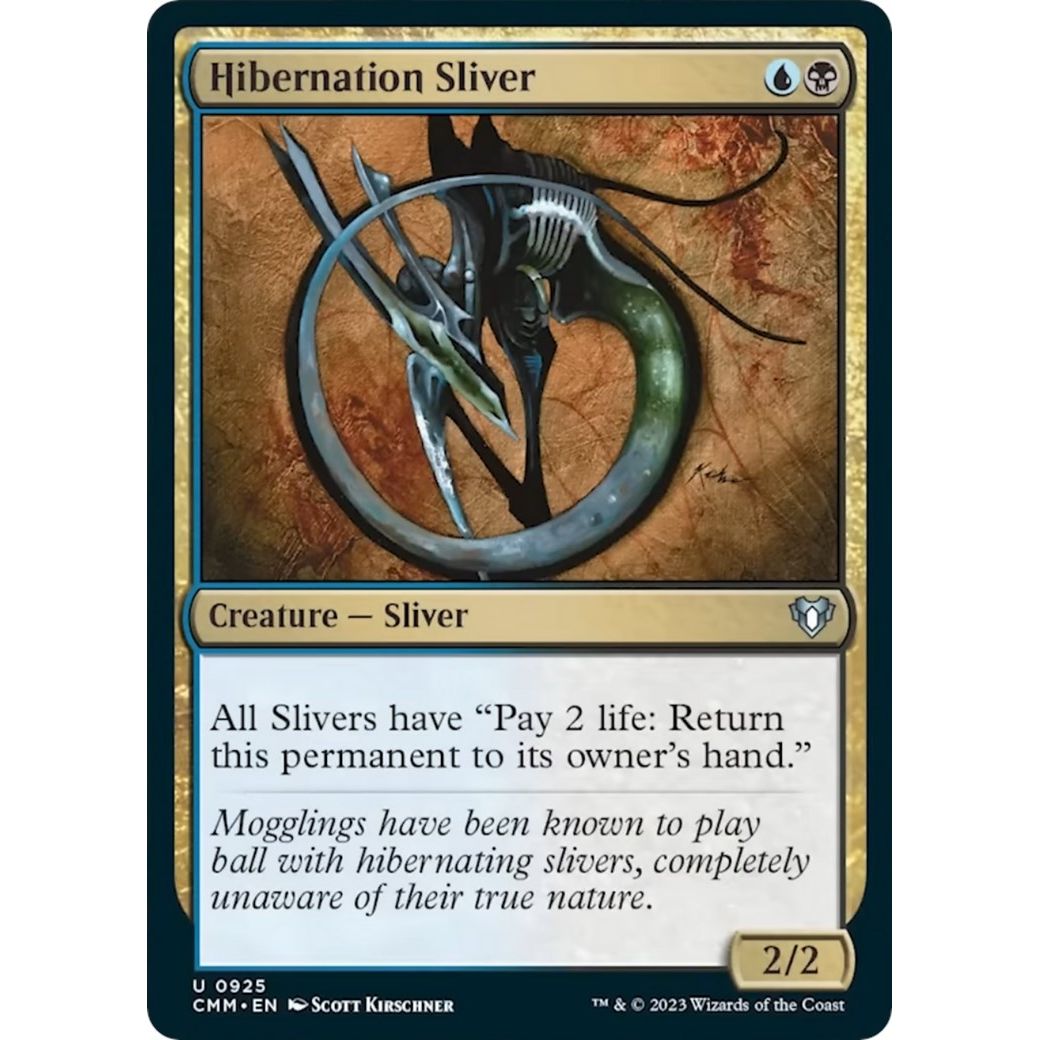 Image for Hibernation Sliver (925) (CMM) - Magic: The Gathering