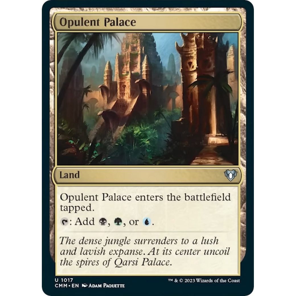 Image for Opulent Palace (1017) (CMM) - Magic: The Gathering