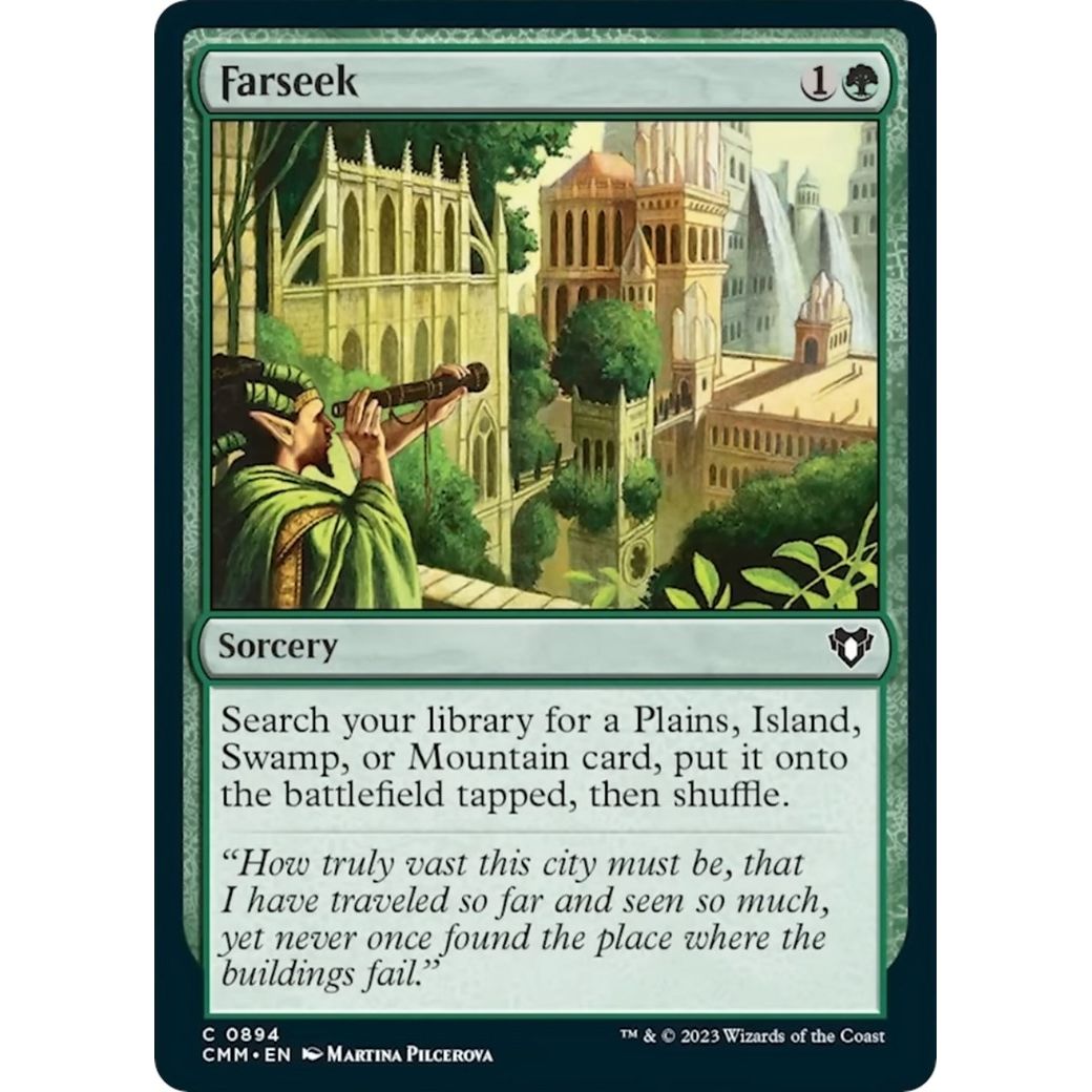 Image for Farseek (894) (CMM) - Magic: The Gathering