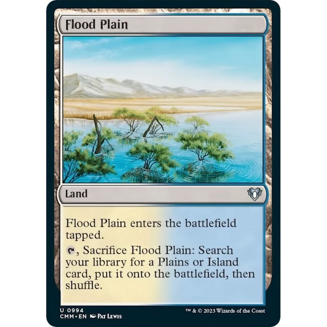 Image for Flood Plain (994) (CMM) - Magic: The Gathering