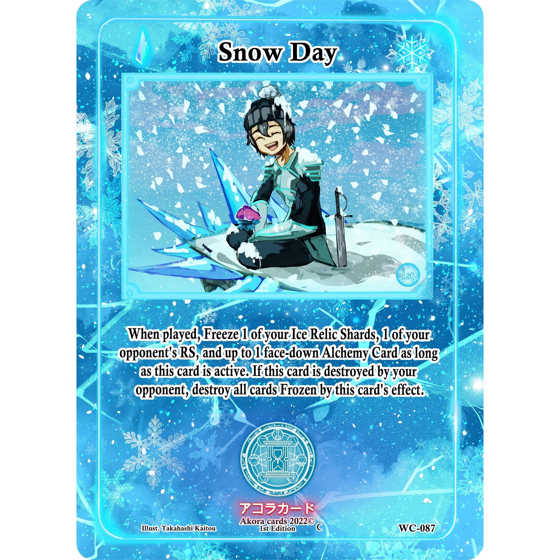 Image for Snow Day (WC-087) (WC1E) - Akora TCG