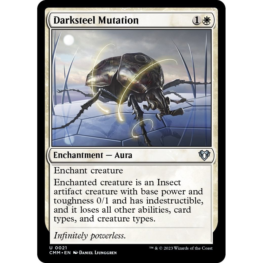 Image for Darksteel Mutation (21) (CMM) - Magic: The Gathering