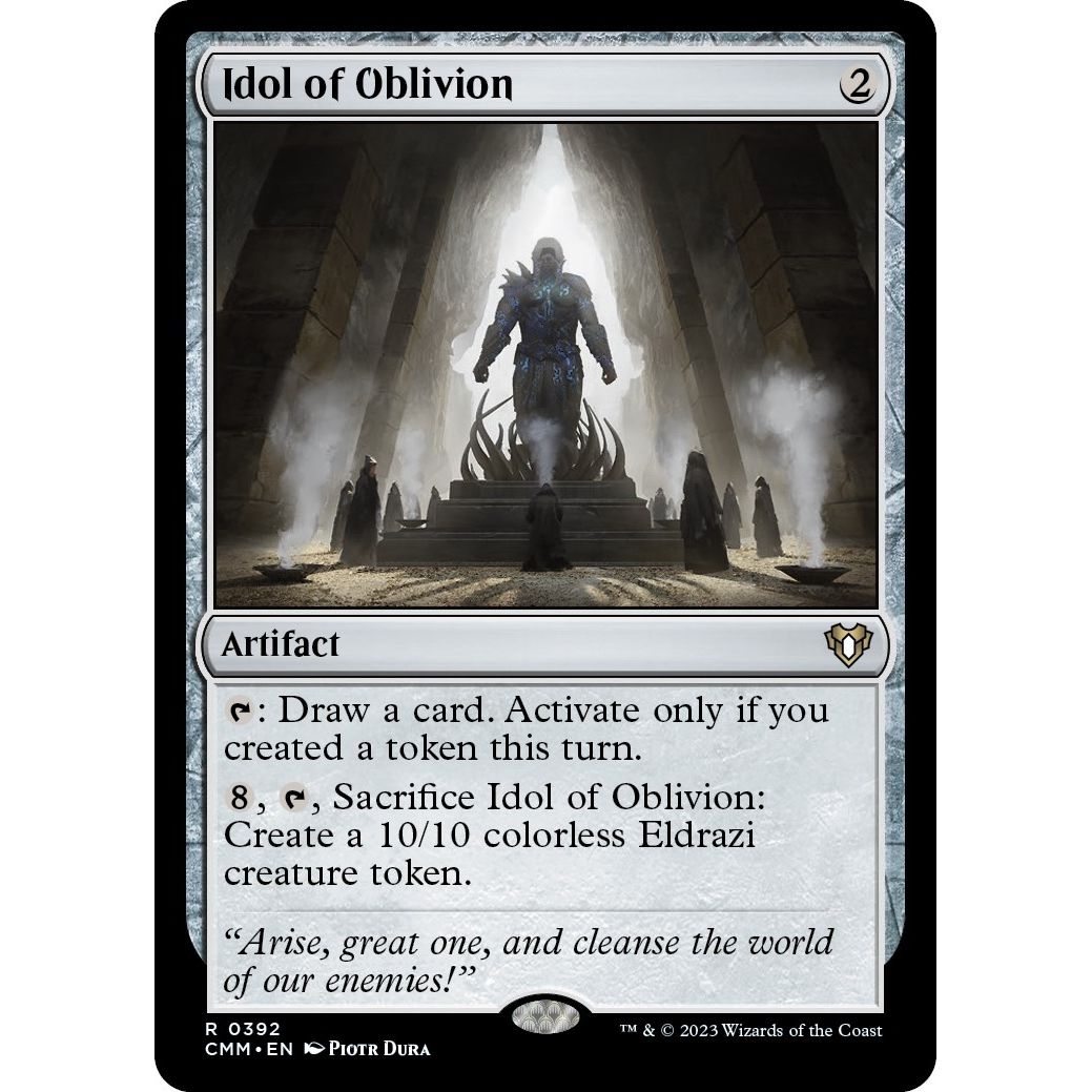 Image for Idol of Oblivion (392) (CMM) - Magic: The Gathering