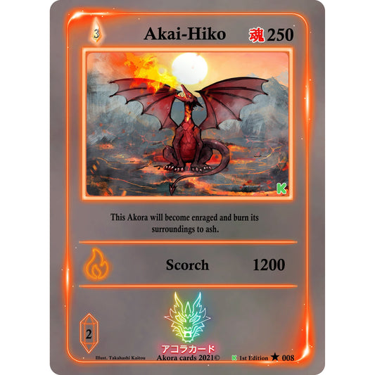 Image for Akai-Hiko (008) (SWKE) - Akora TCG