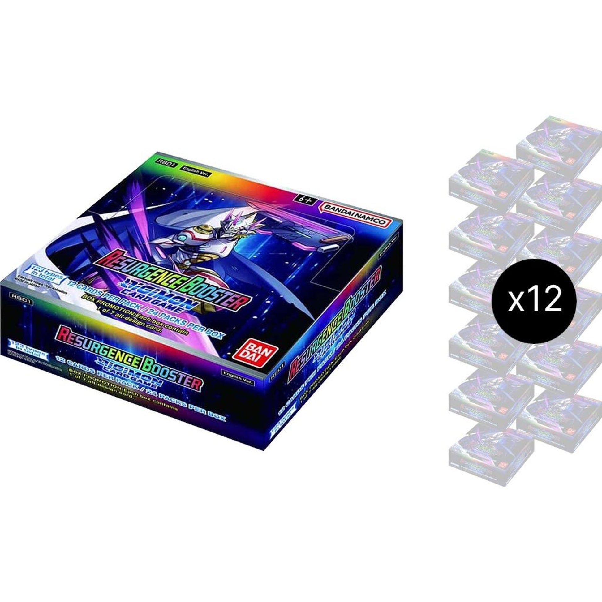 Image for Resurgence Booster Box Case - Digimon Card Game