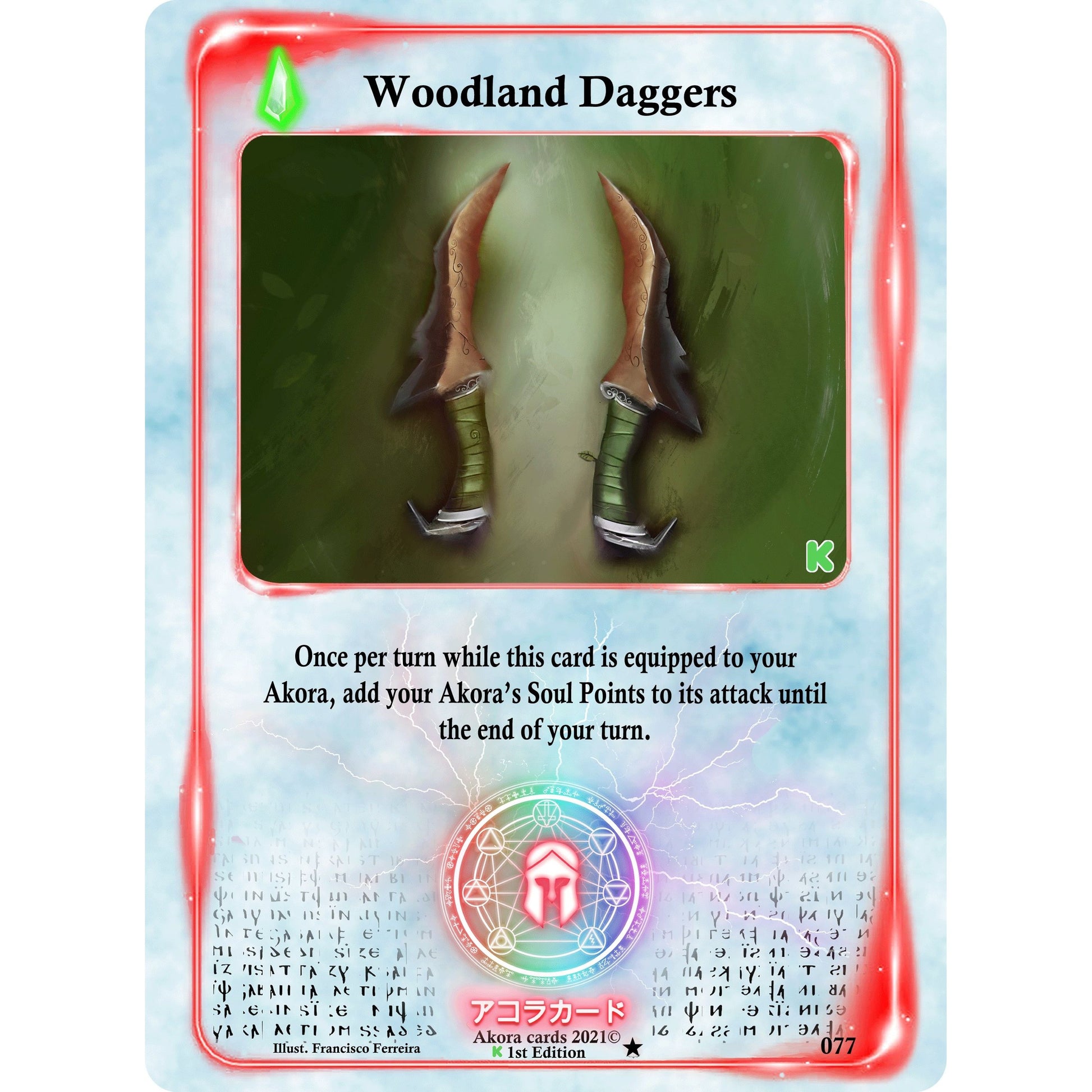 Image for Woodland Daggers (077) (SWKE) - Akora TCG