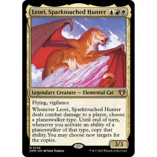 Image for Leori, Sparktouched Hunter (709) (CMM) - Magic: The Gathering