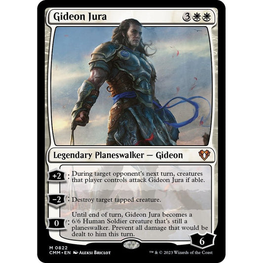 Image for Gideon Jura (822) (CMM) - Magic: The Gathering