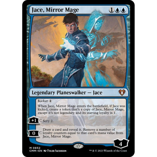 Image for Jace, Mirror Mage (852) (CMM) - Magic: The Gathering