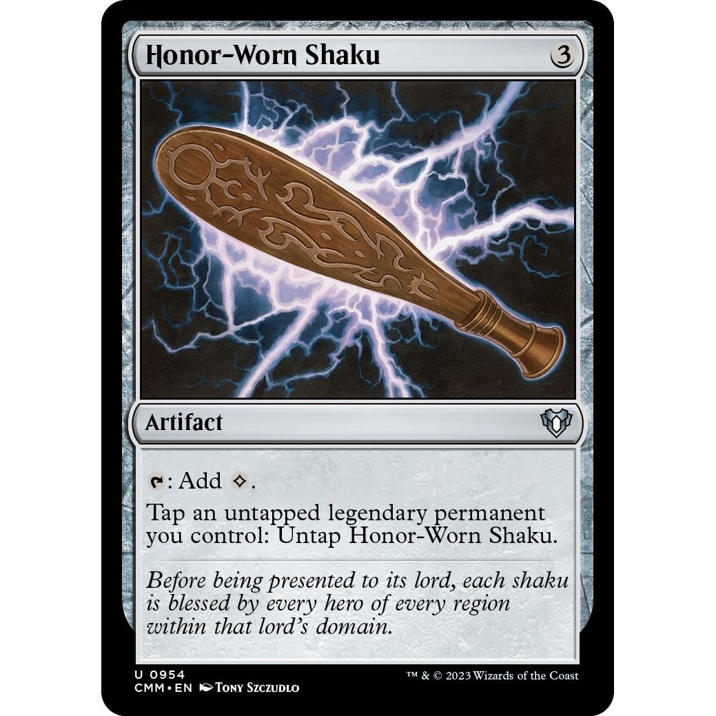 Image for Honor-Worn Shaku (954) (CMM) - Magic: The Gathering