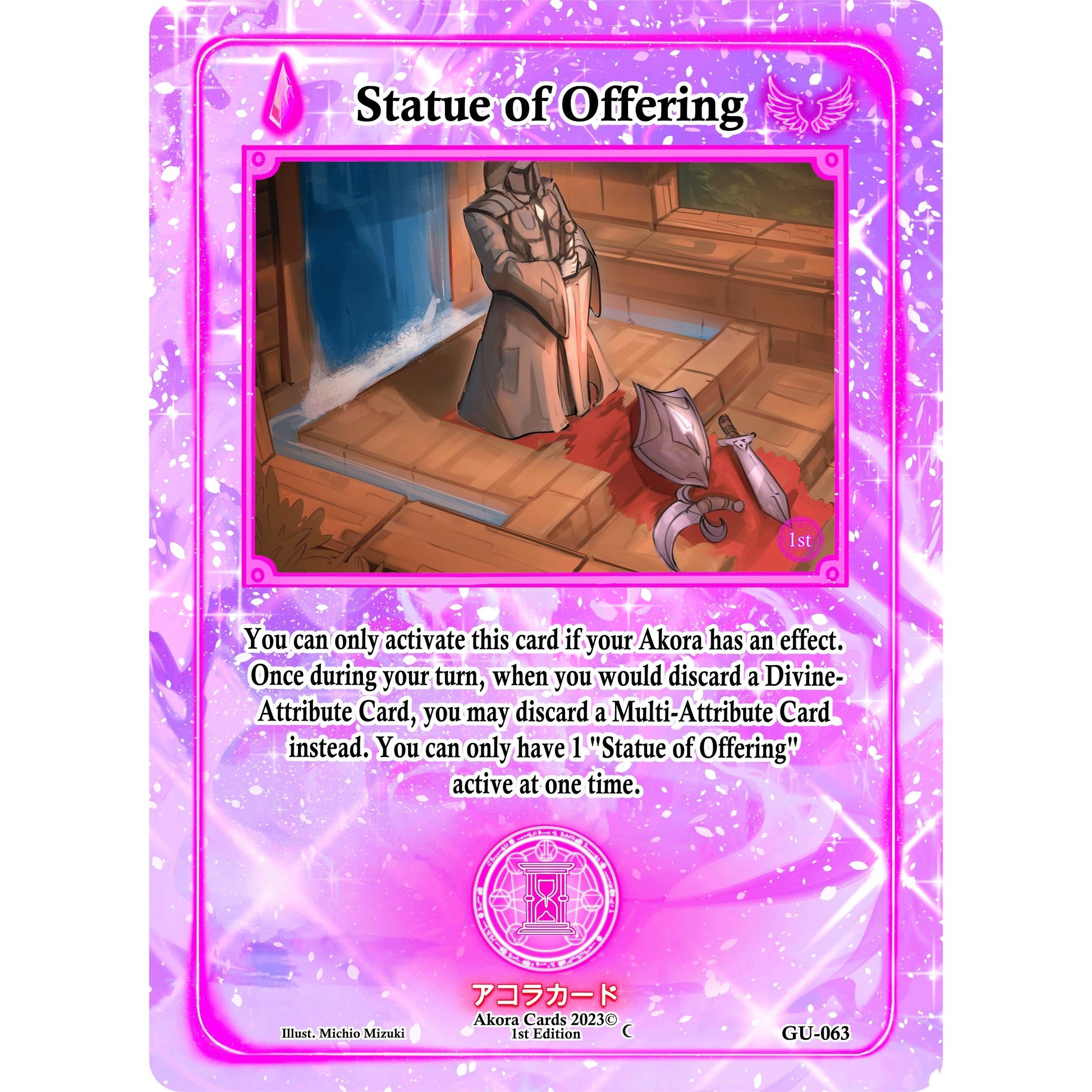 Image for Statue of Offering (GU-063) (GU1E) - Akora TCG