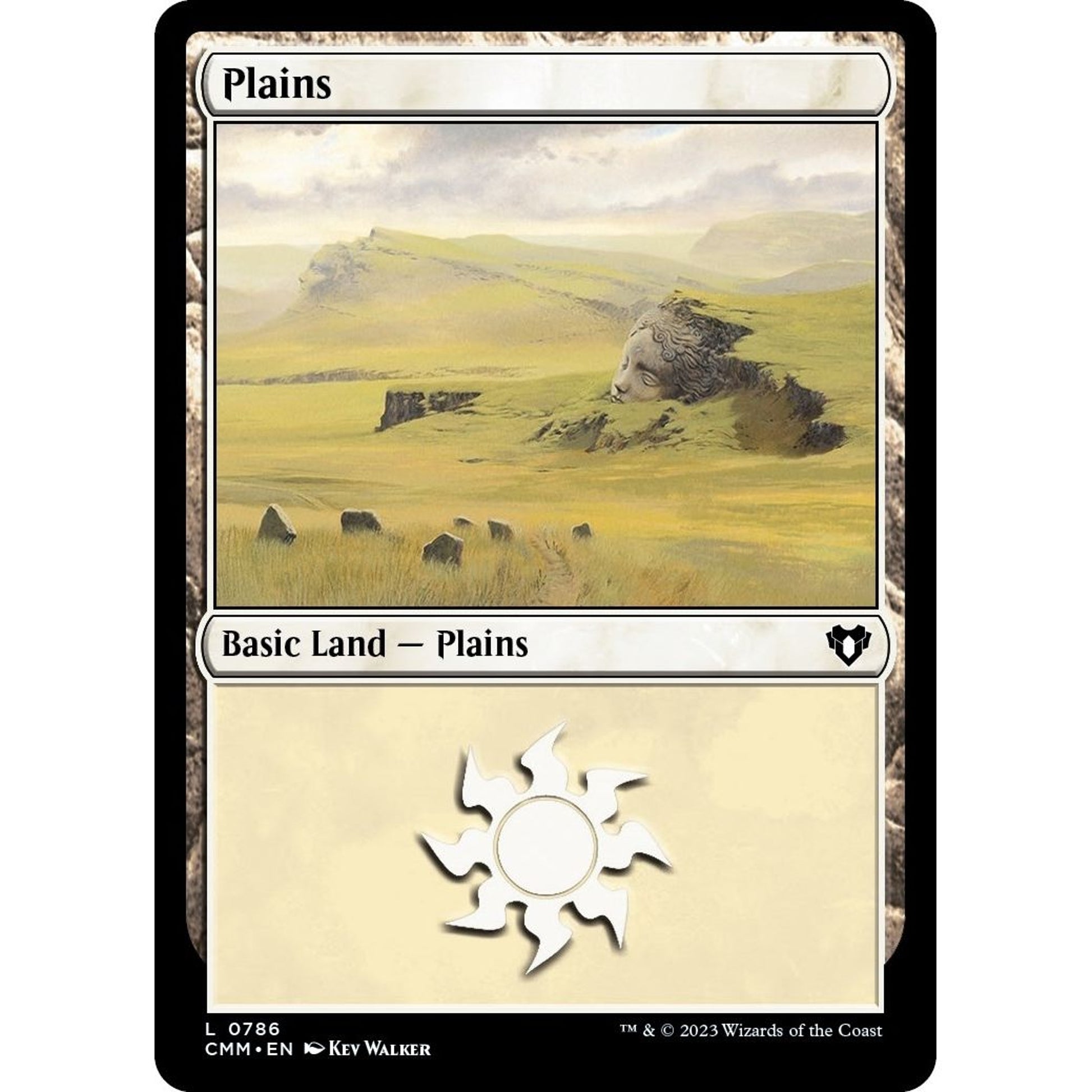 Image for Plains (0786) (786) (CMM) - Magic: The Gathering