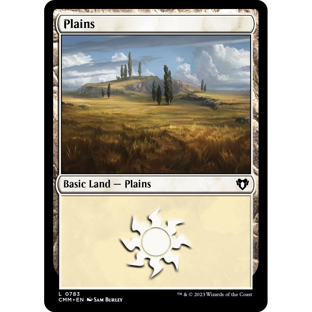 Image for Plains (0783) (783) (CMM) - Magic: The Gathering