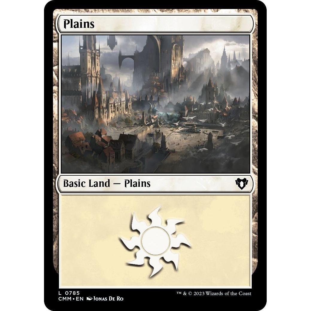 Image for Plains (0785) (785) (CMM) - Magic: The Gathering