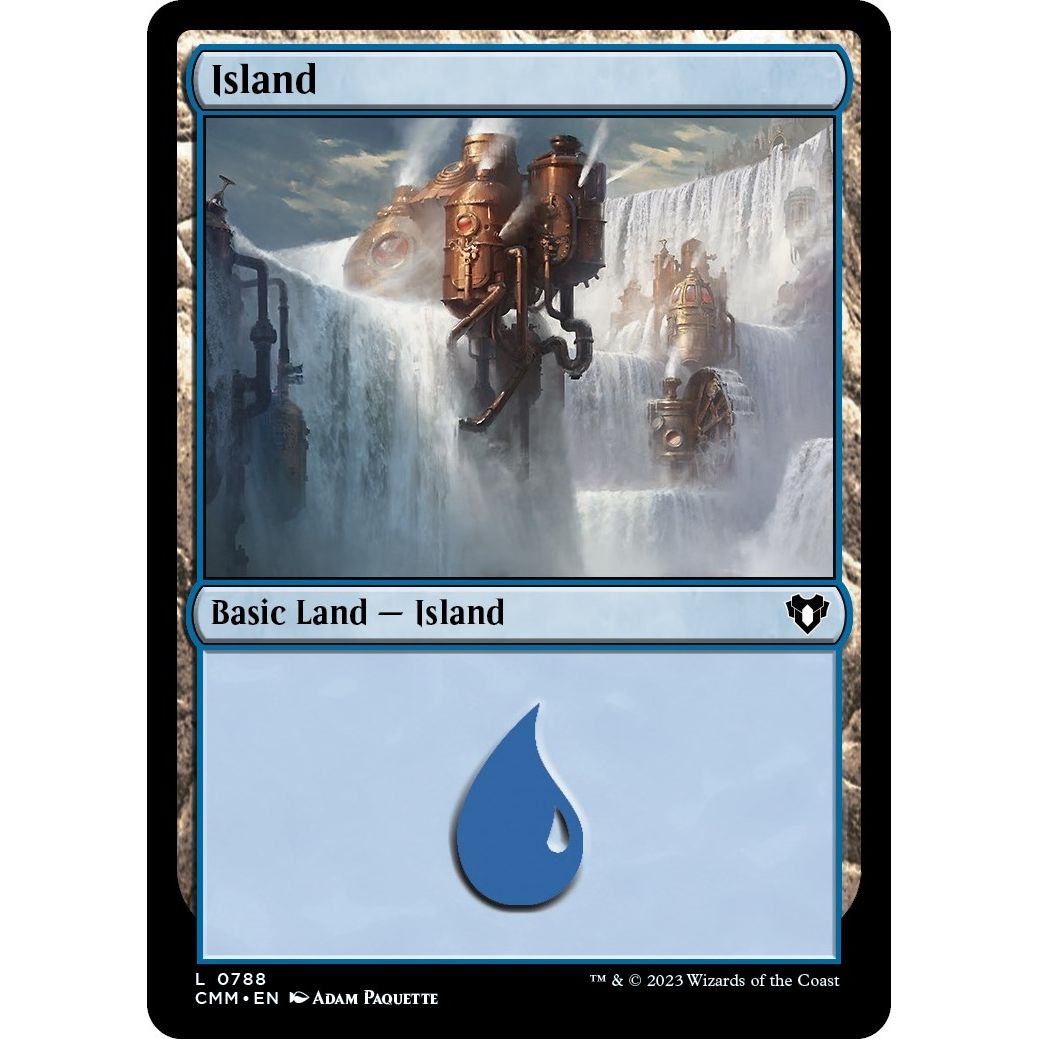 Image for Island (0788) (788) (CMM) - Magic: The Gathering