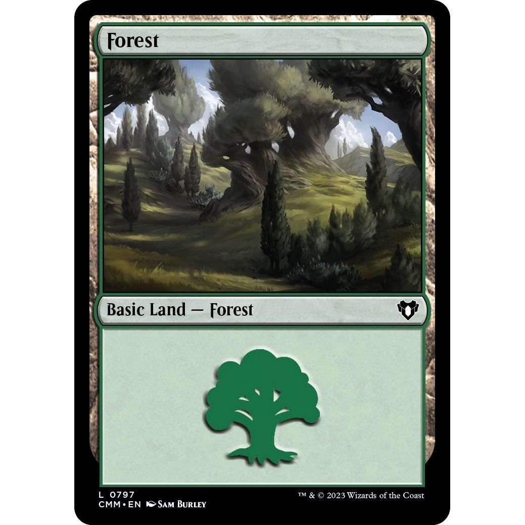 Image for Forest (0797) (797) (CMM) - Magic: The Gathering