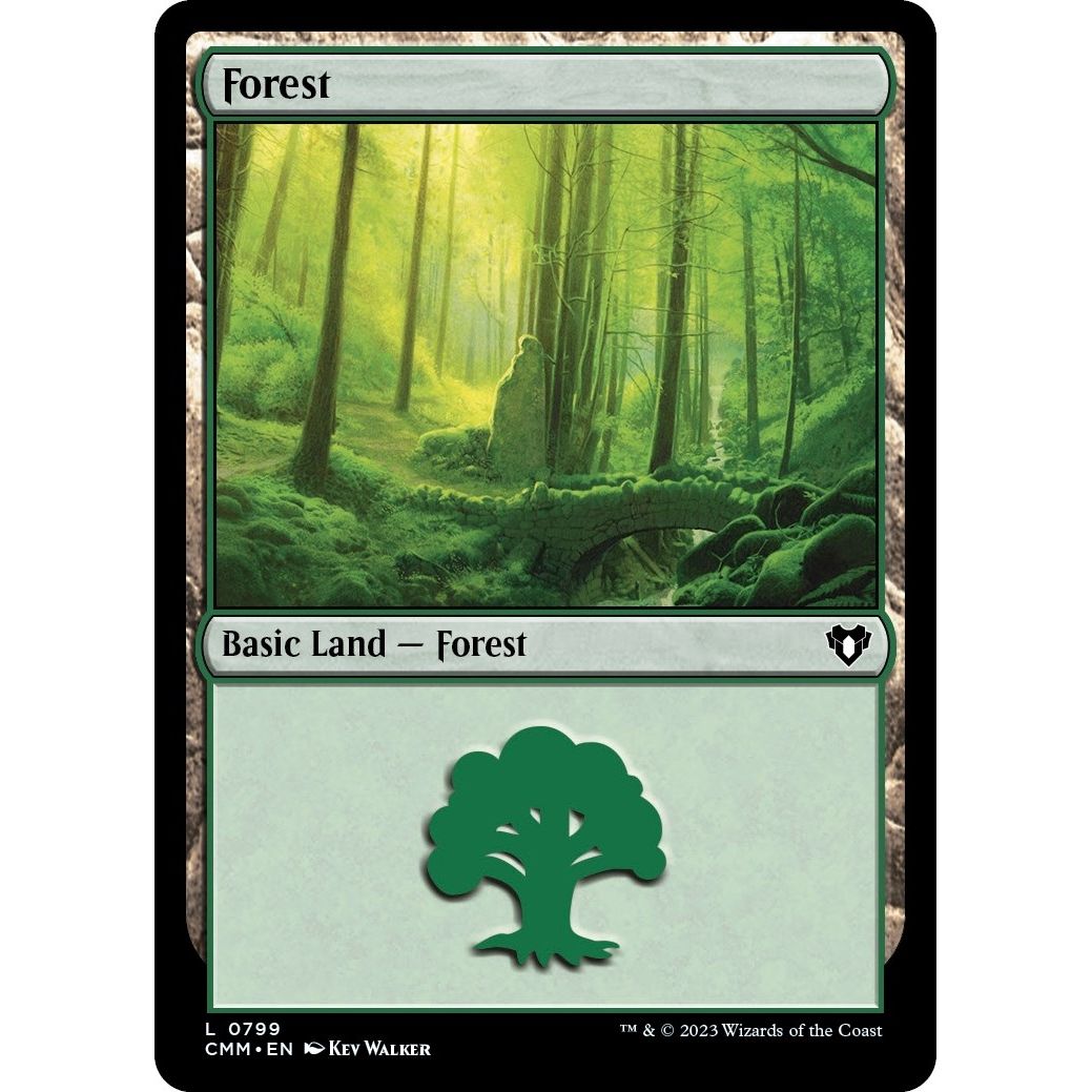 Image for Forest (0799) (799) (CMM) - Magic: The Gathering