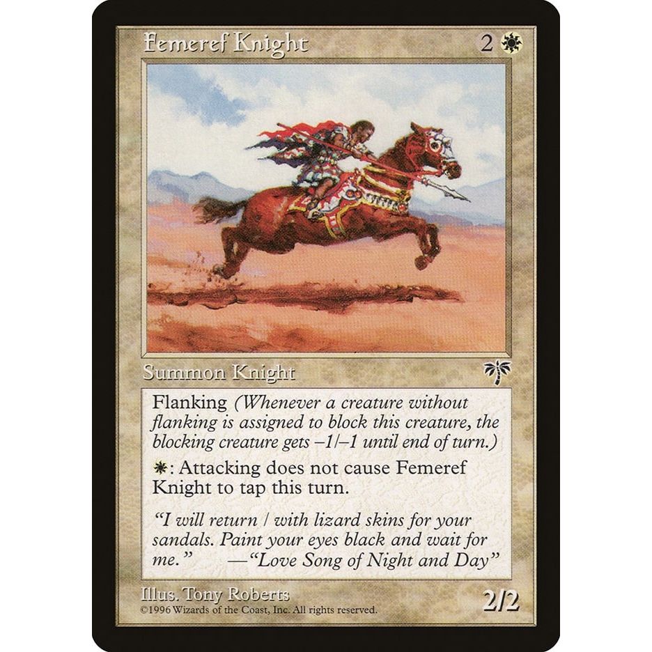 Image for Femeref Knight (MIR) - Magic: The Gathering