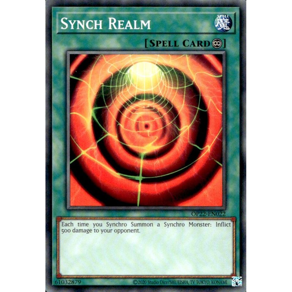Image for Synch Realm (OP22-EN022) (OP22) - YuGiOh