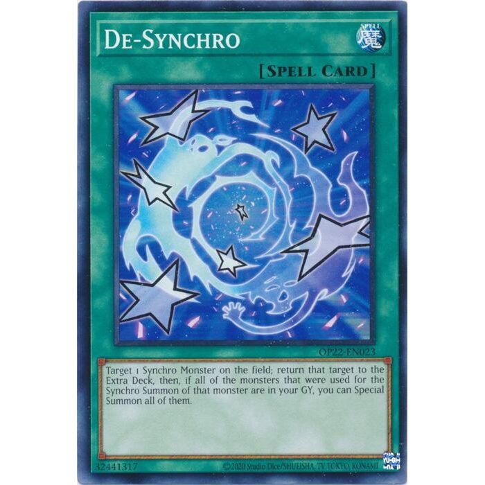 Image for De-Synchro (OP22-EN023) (OP22) - YuGiOh