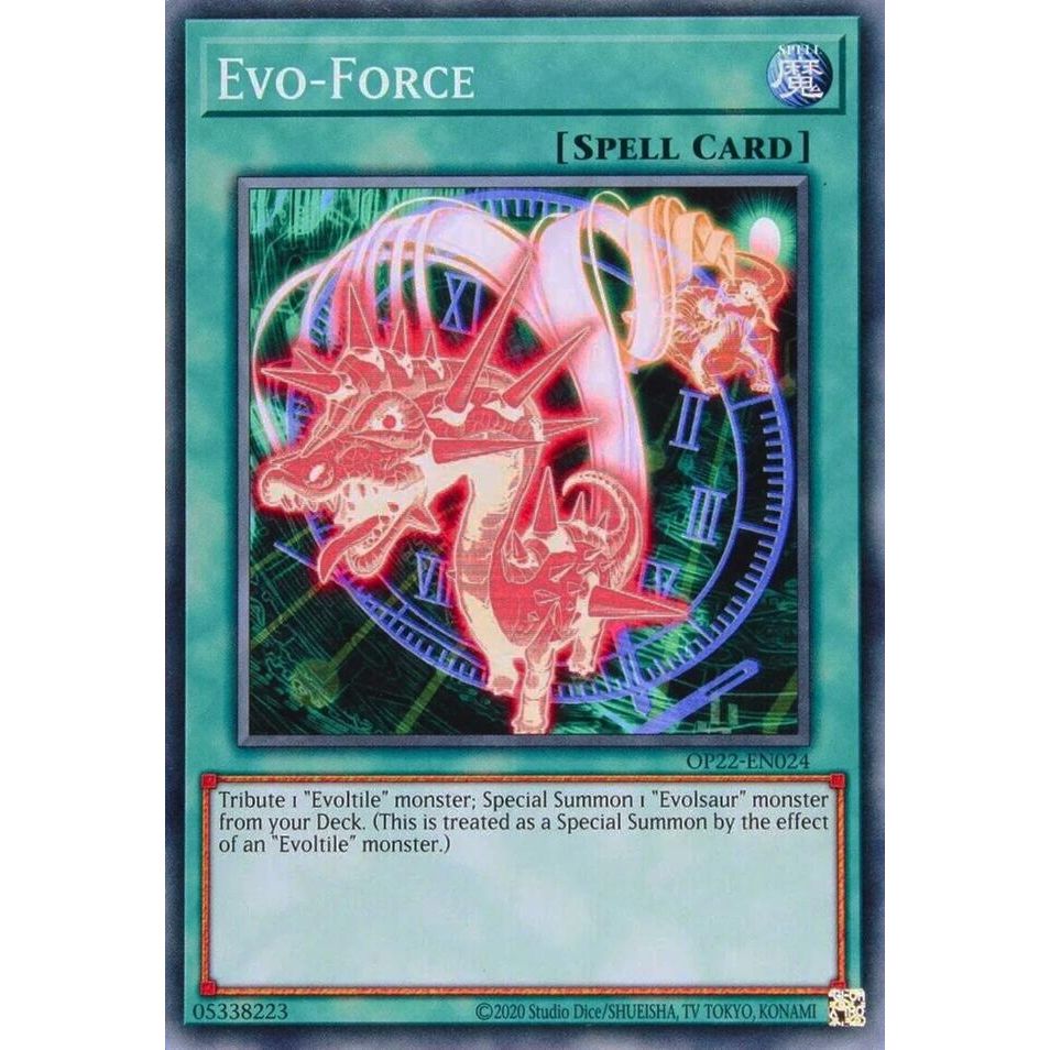 Image for Evo-Force (OP22-EN024) (OP22) - YuGiOh