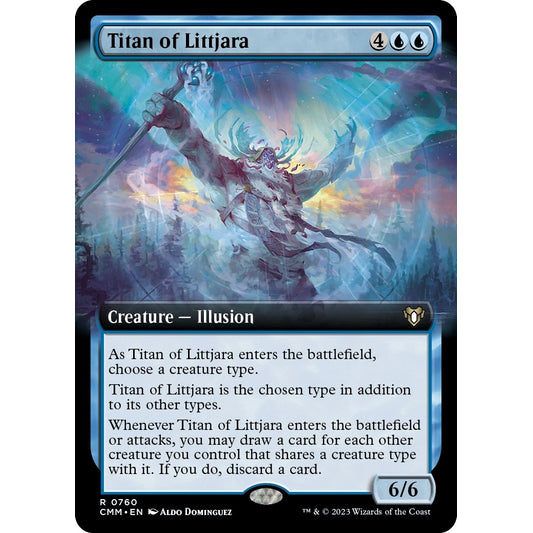 Titan of Littjara (Extended Art) (760) (CMM)