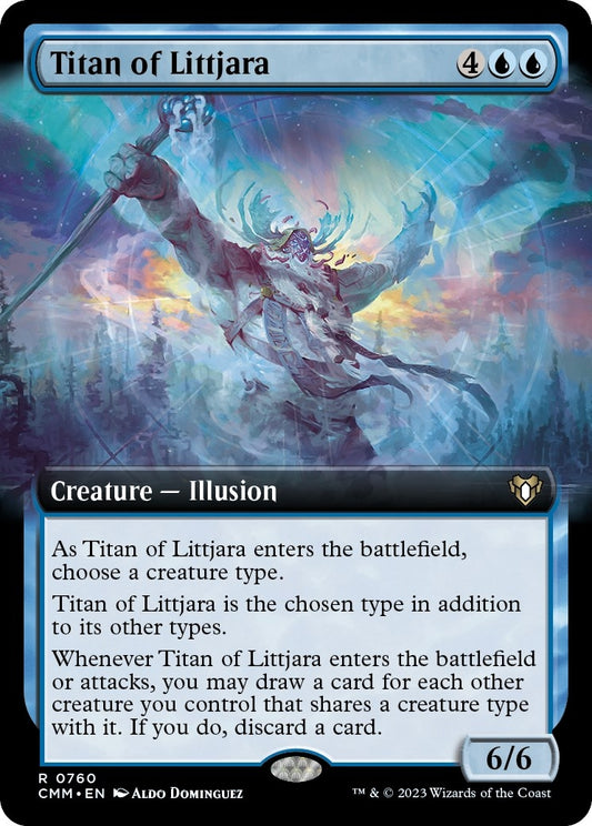 Titan of Littjara (Extended Art) (760) (CMM)