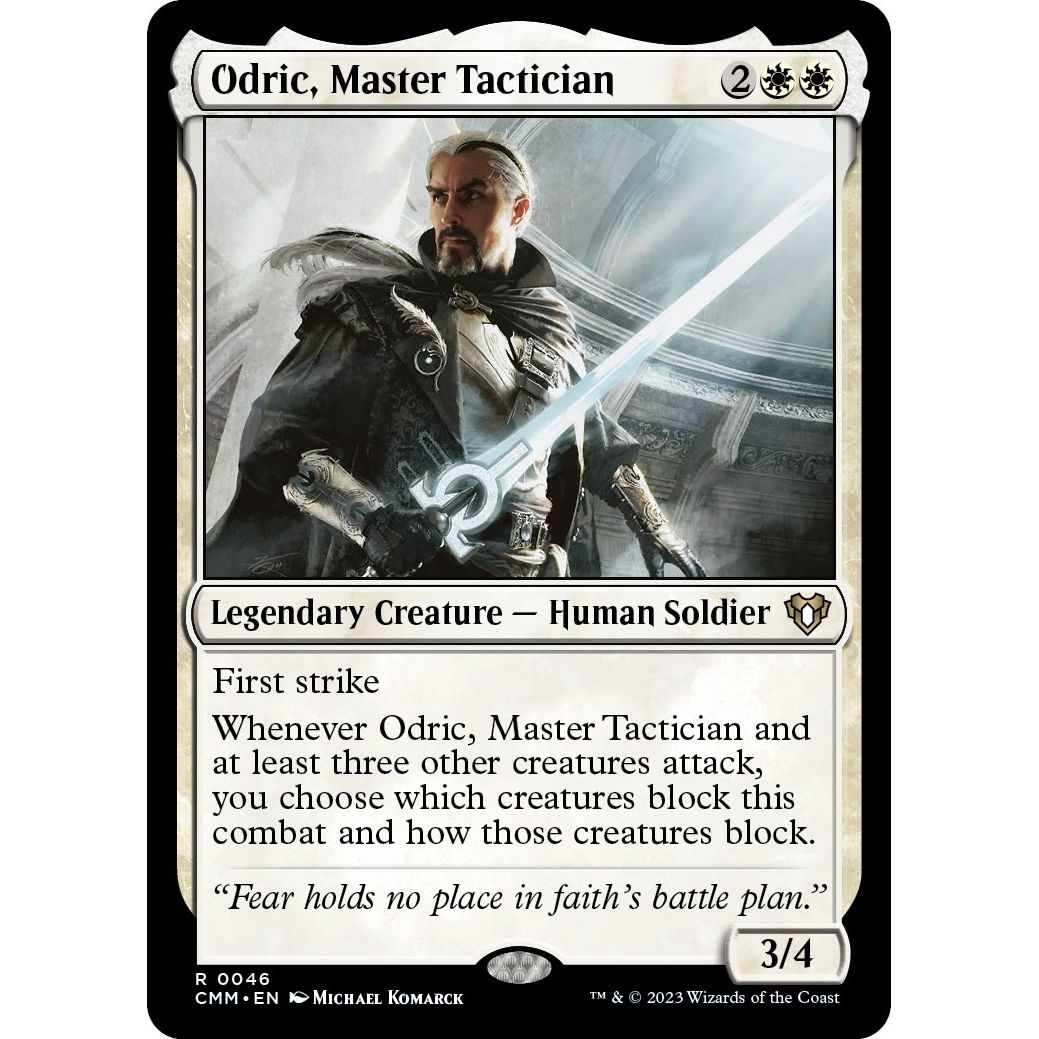 Image for Odric, Master Tactician (46) (CMM) - Magic: The Gathering