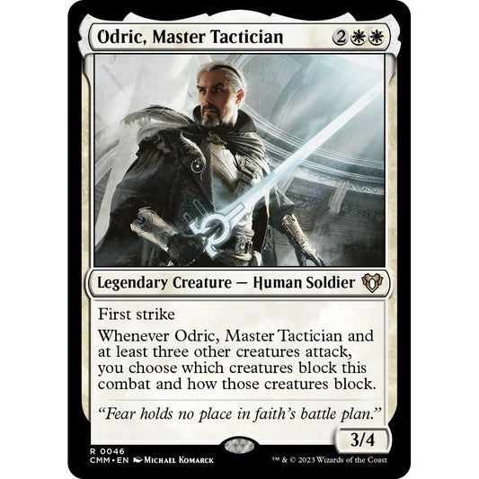 Image for Odric, Master Tactician (46) (CMM) - Magic: The Gathering