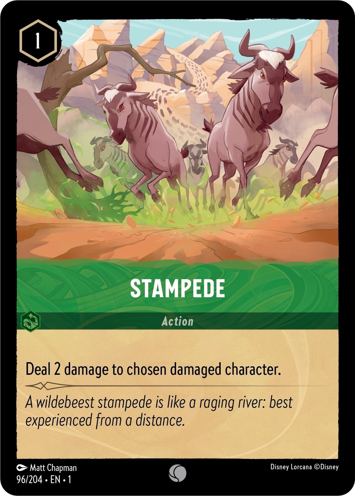 Image for Stampede (96/204) (1) - Disney Lorcana