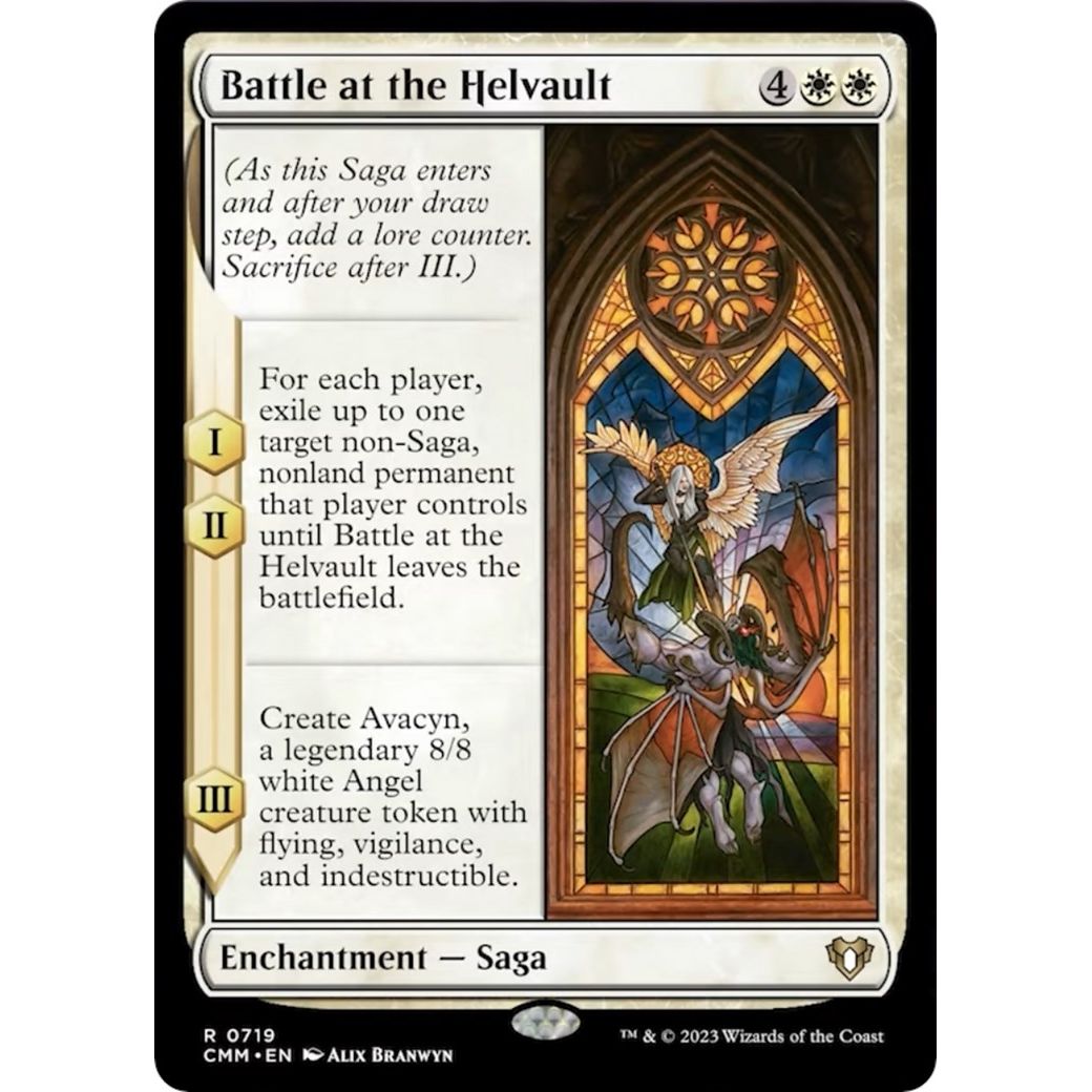 Image for Battle at the Helvault (719) (CMM) - Magic: The Gathering