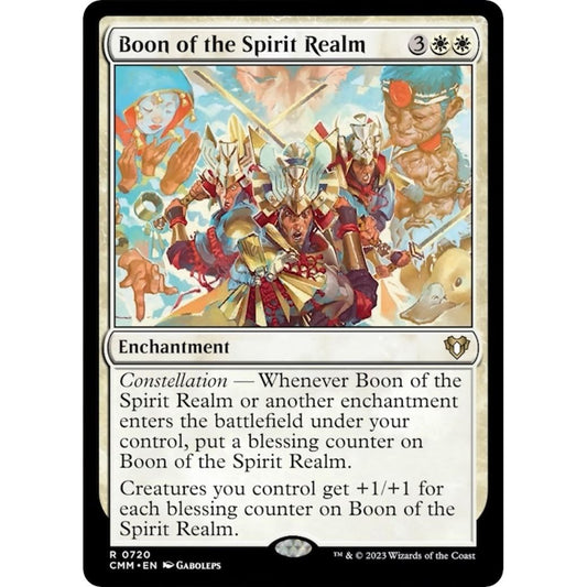 Image for Boon of the Spirit Realm (720) (CMM) - Magic: The Gathering