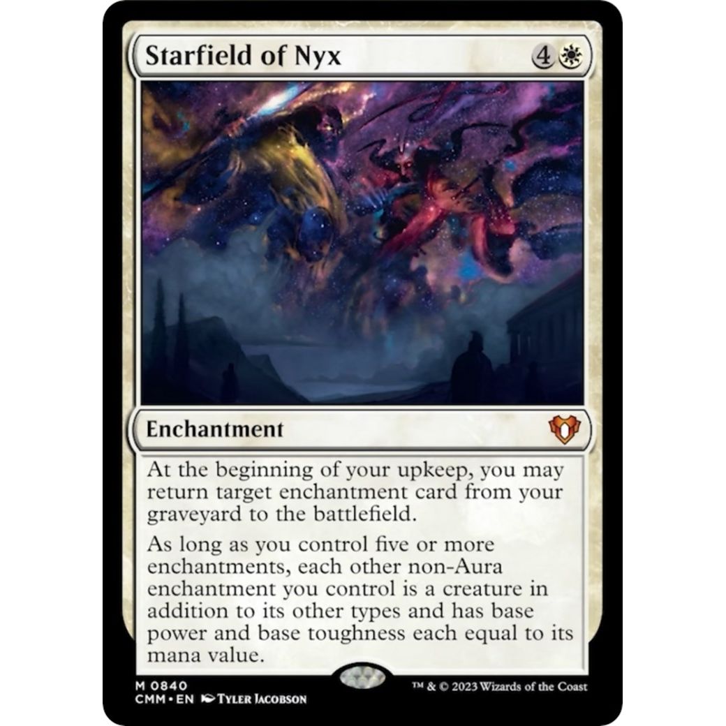 Image for Starfield of Nyx (840) (CMM) - Magic: The Gathering