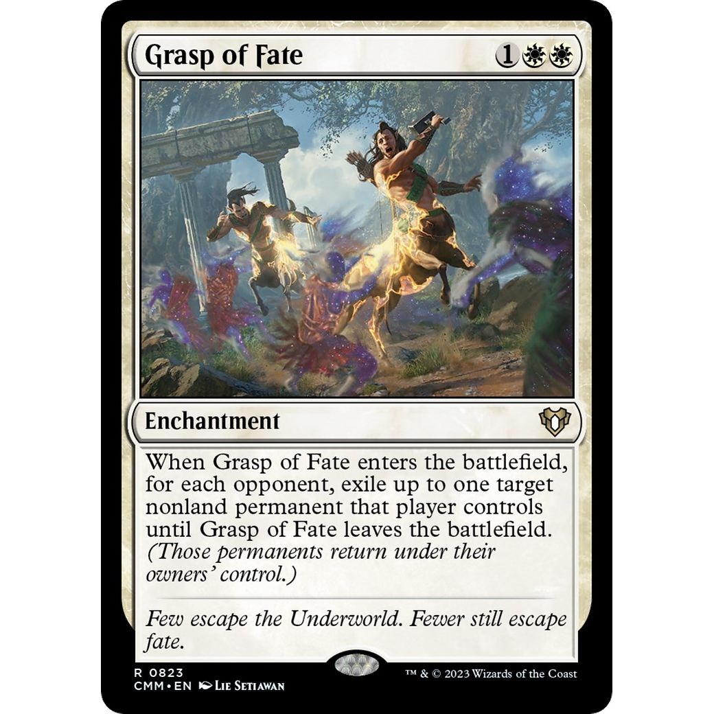 Image for Grasp of Fate (823) (CMM) - Magic: The Gathering