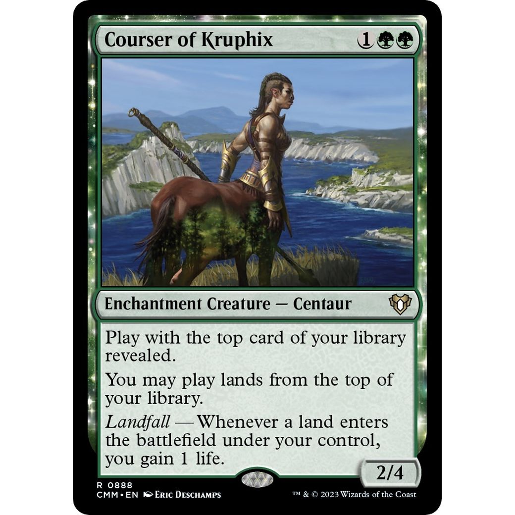 Image for Courser of Kruphix (888) (CMM) - Magic: The Gathering