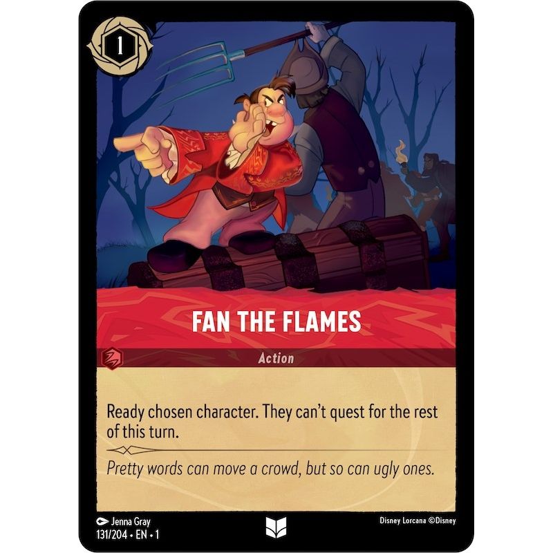 Image for Fan the Flames (131/204) (1) - Disney Lorcana