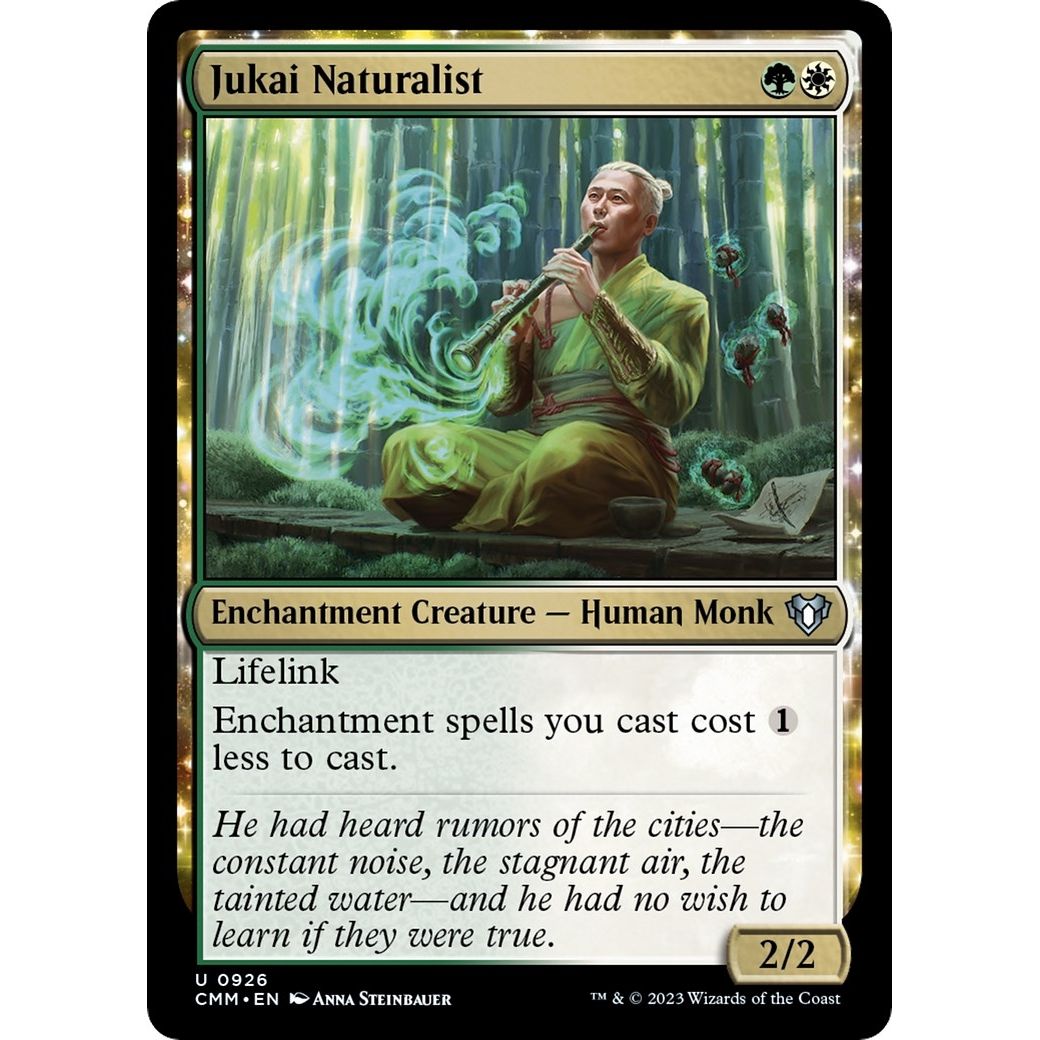 Image for Jukai Naturalist (926) (CMM) - Magic: The Gathering