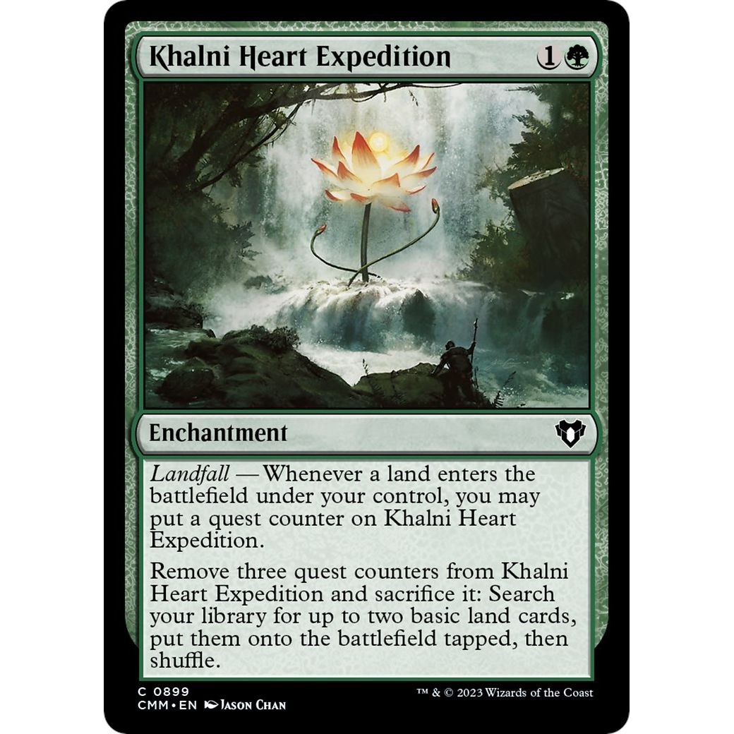 Image for Khalni Heart Expedition (899) (CMM) - Magic: The Gathering