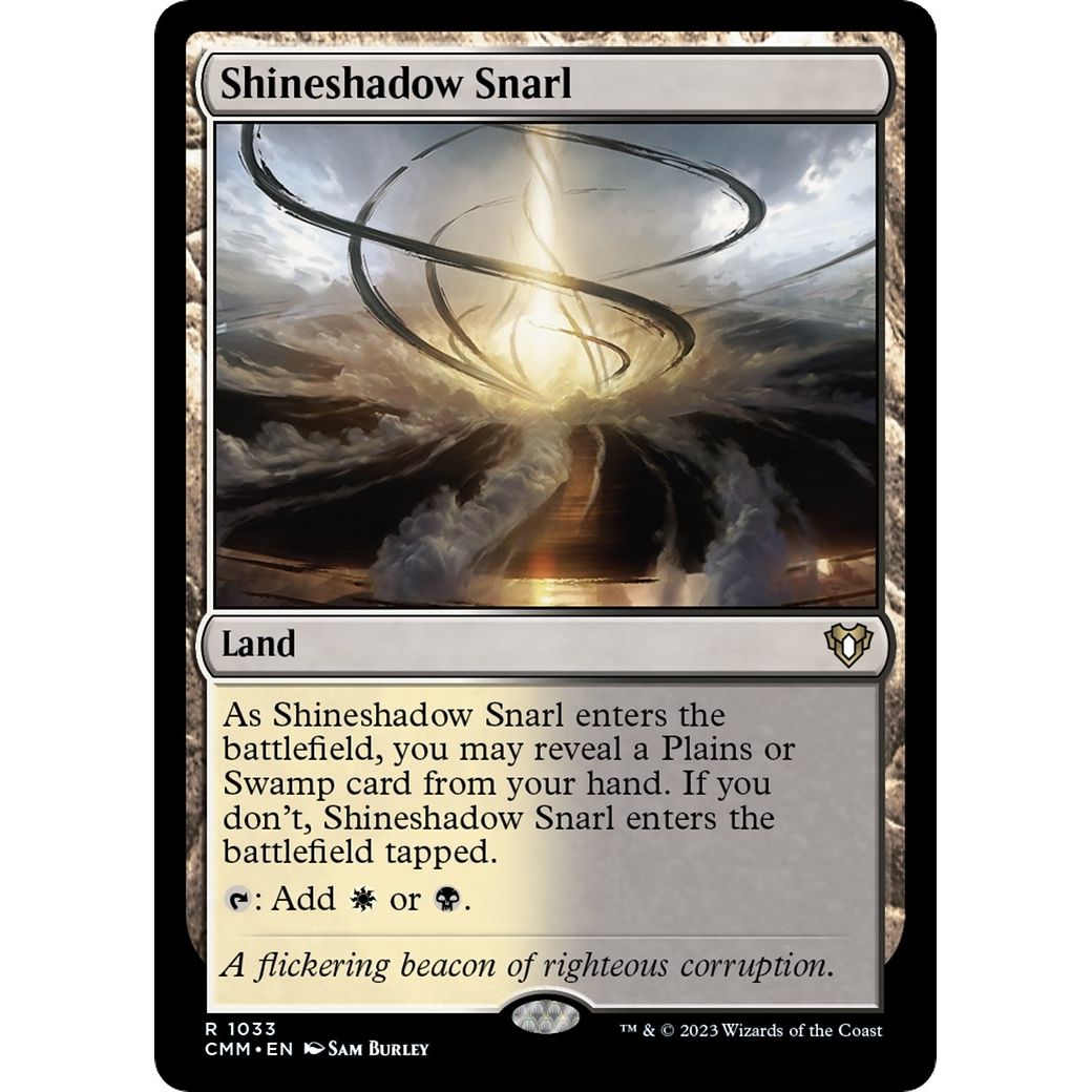 Image for Shineshadow Snarl (1033) (CMM) - Magic: The Gathering