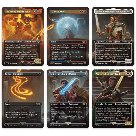 Image for Bridge of Khazad-dum Scene [Set of 6] (405-410) (LTR) - Magic: The Gathering