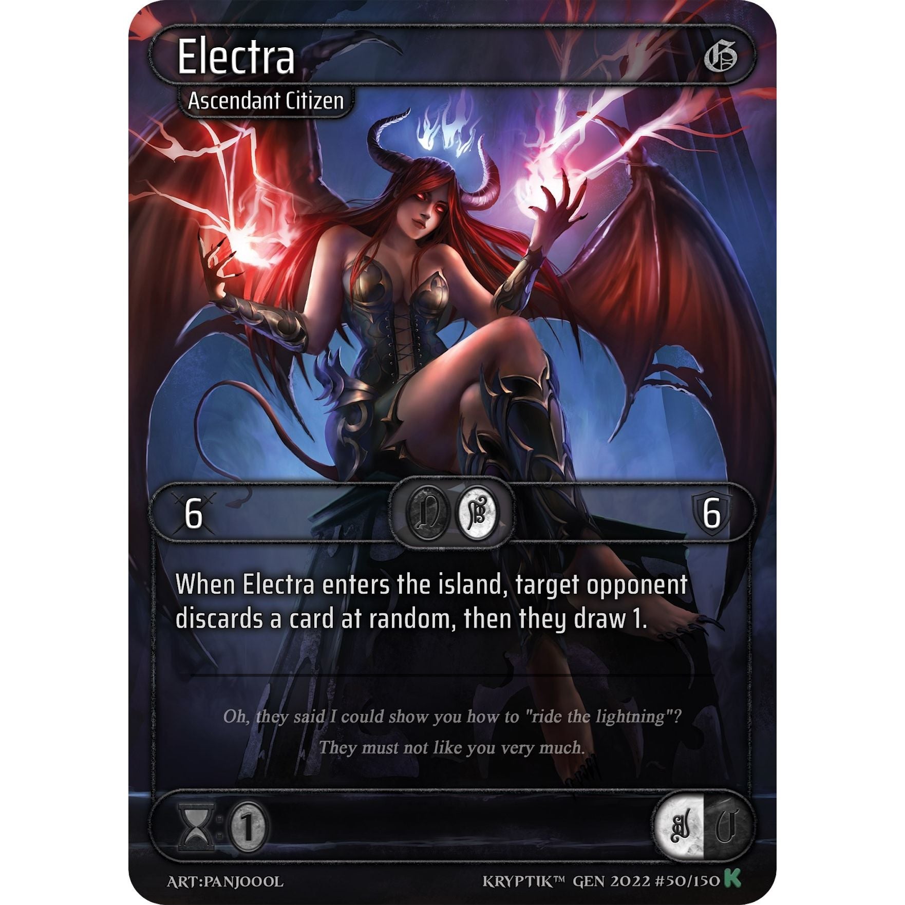 Image for Electra (50) (KPT) - Kryptik TCG