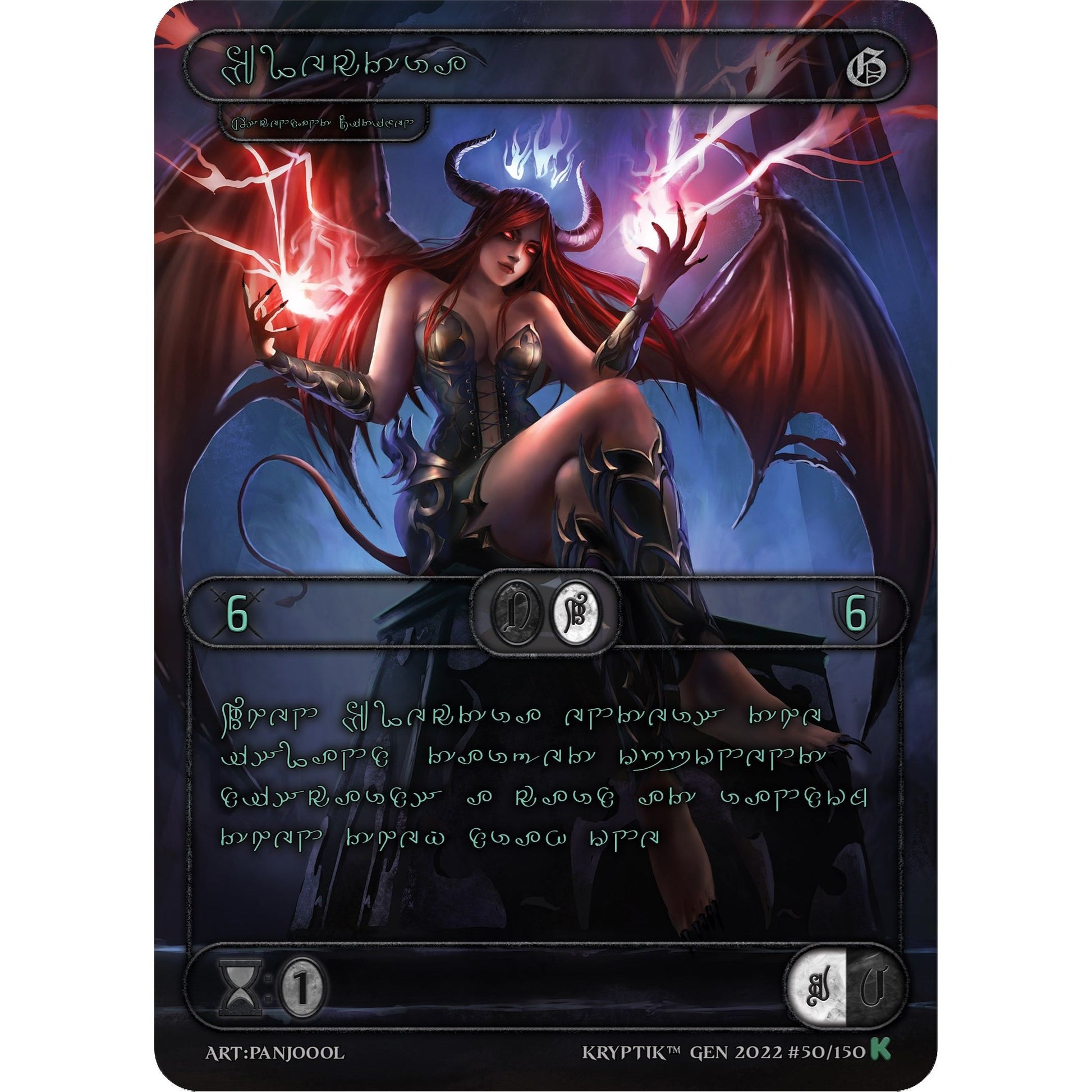 Image for Electra (Green Kryptik Language) (50) (KPT) - Kryptik TCG