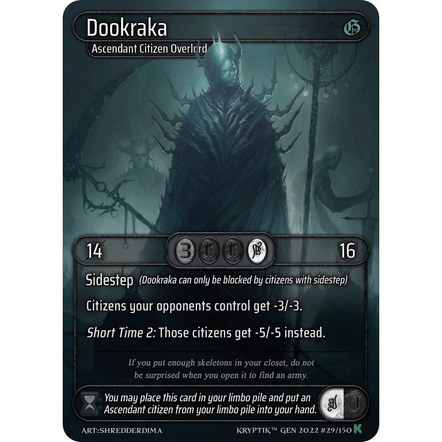 Image for Dookraka (29) (KPT) - Kryptik TCG