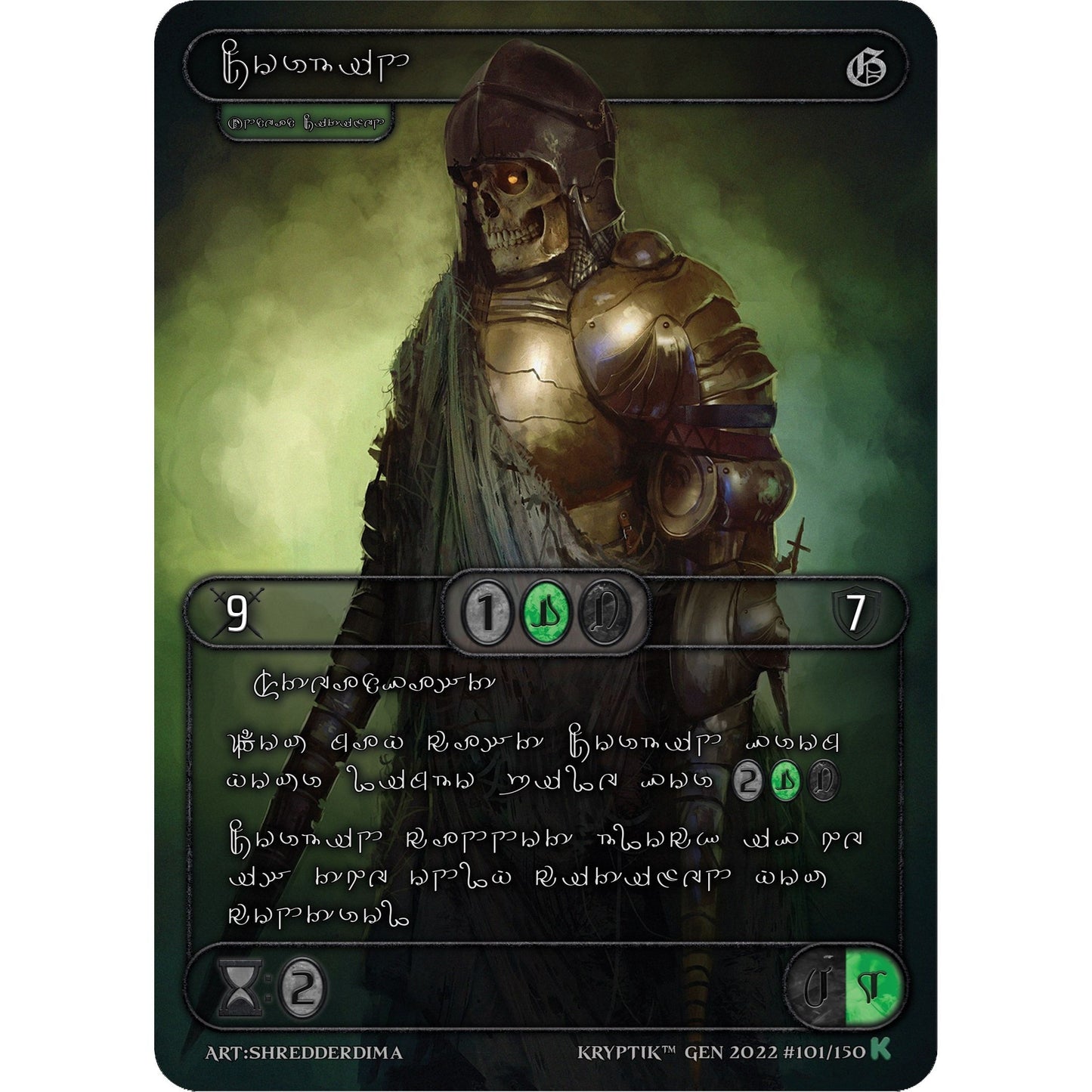Image for Corbin (Silver Kryptik Language) (101) (KPT) - Kryptik TCG