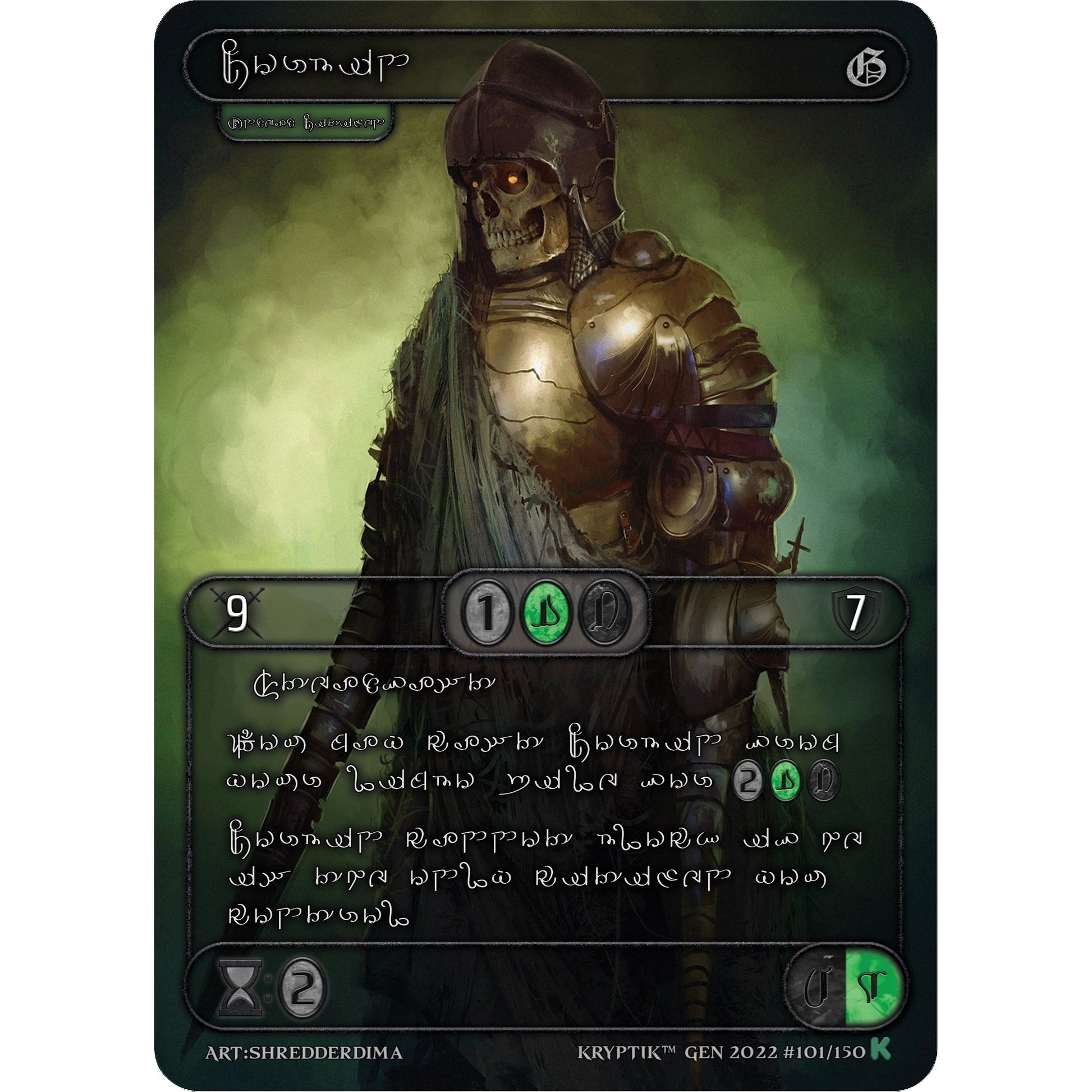 Image for Corbin (Silver Kryptik Language) (101) (KPT) - Kryptik TCG