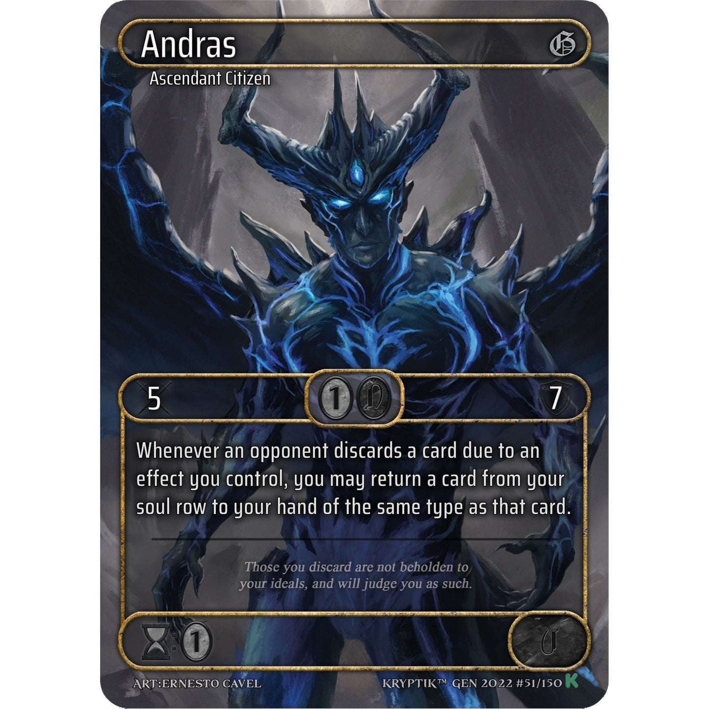 Image for Andras (Box Topper) (51) (KPT) - Kryptik TCG