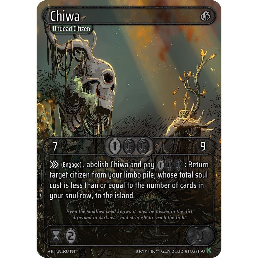 Image for Chiwa (102) (KPT) - Kryptik TCG